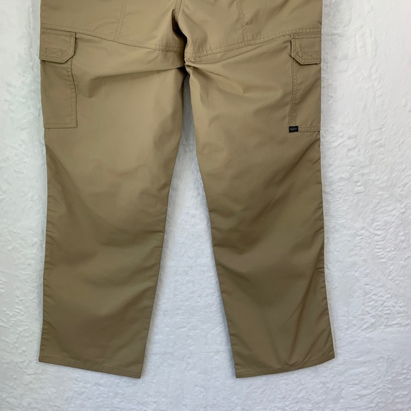 5.11 Tactical Taclite Ripstop Pant in Khaki Sz 14R - Picture 7 of 16